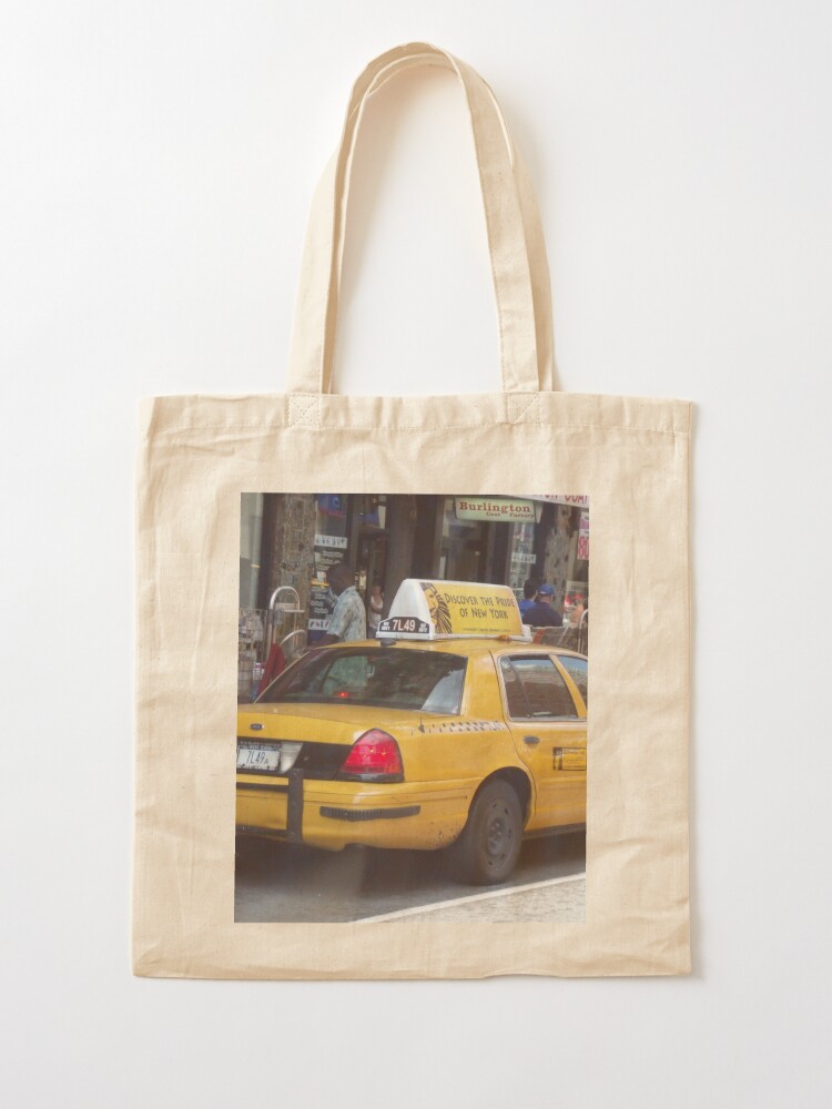 Taxi Cab Tote Bag