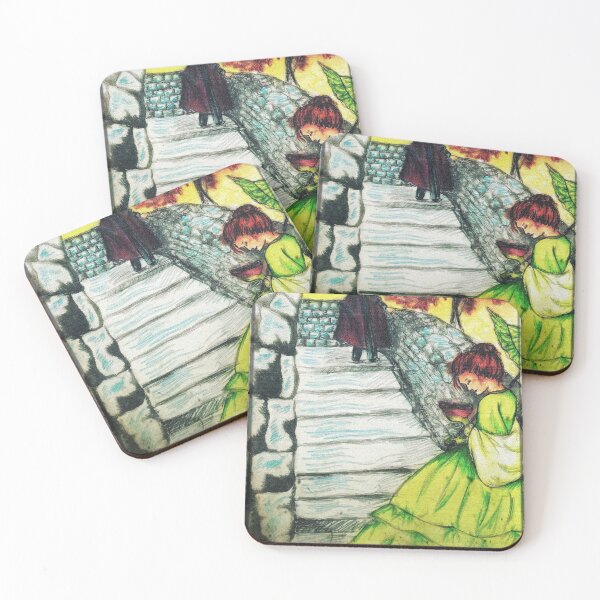 Item preview, The Girl On The Steps designed and sold by kilmenyreade.
