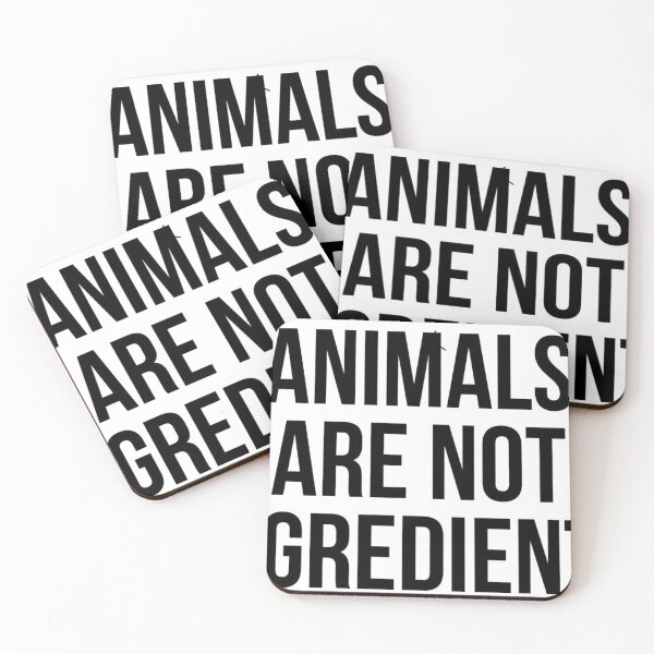Item preview, Animals Are Not Ingredients Animal Activist Vegan Vegetarian designed and sold by RBEnt.