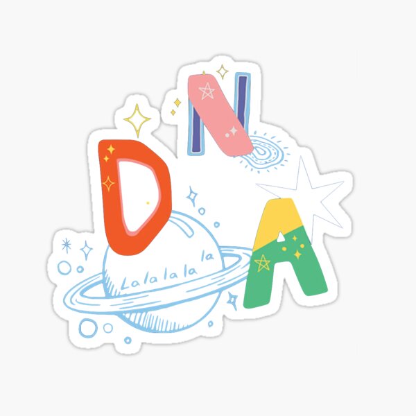 ADN BTS Pegatina