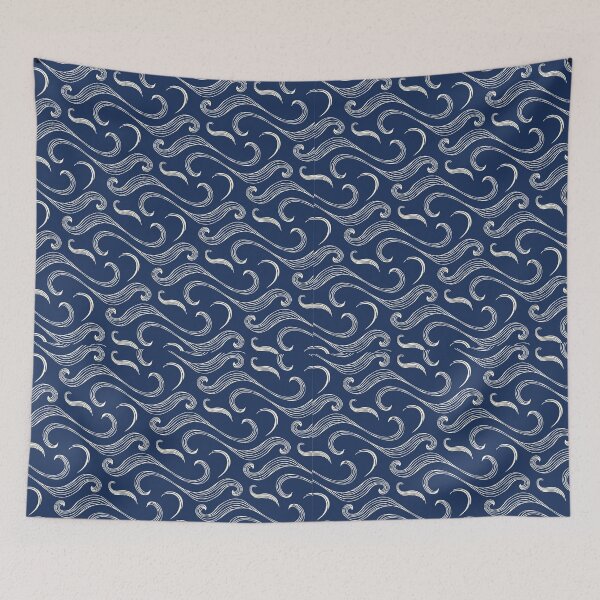 Item preview, Waves Traditional Japanese Inspired designed and sold by RealestDesigns.