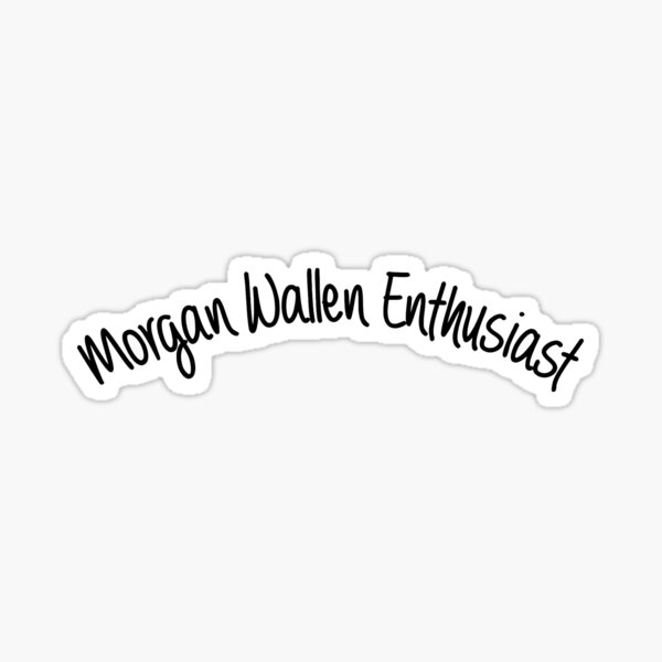Morgan Wallen Stickers | Redbubble