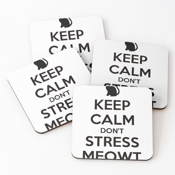 Item preview, Don't Stress Meowt designed and sold by RBEnt.