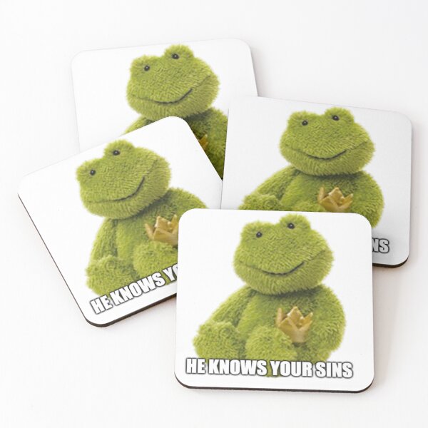 Item preview, Frog That Knows Your Sins designed and sold by mariellasilvia.