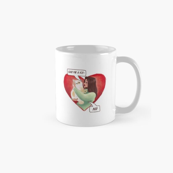 Valentine Cat Classic Mug