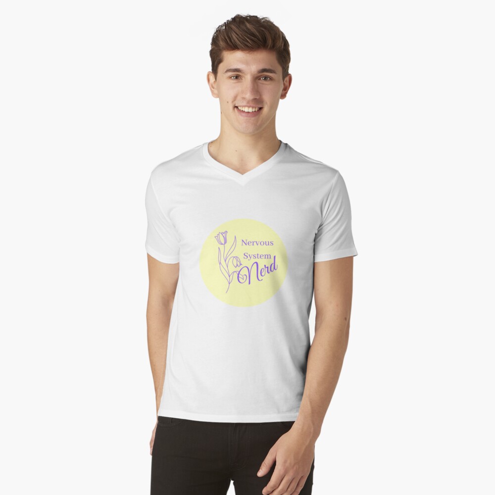 Item preview, V-Neck T-Shirt designed and sold by teefoknee.