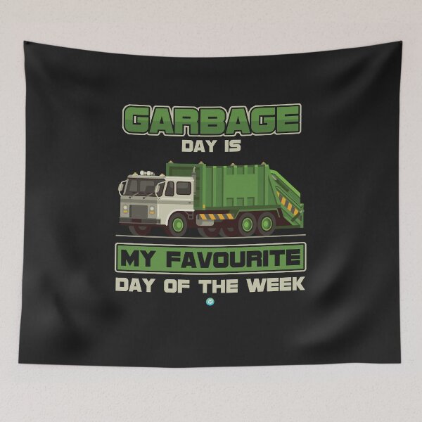Item preview, Garbage Day Recycling Trash Truck Gift Idea designed and sold by woormle.