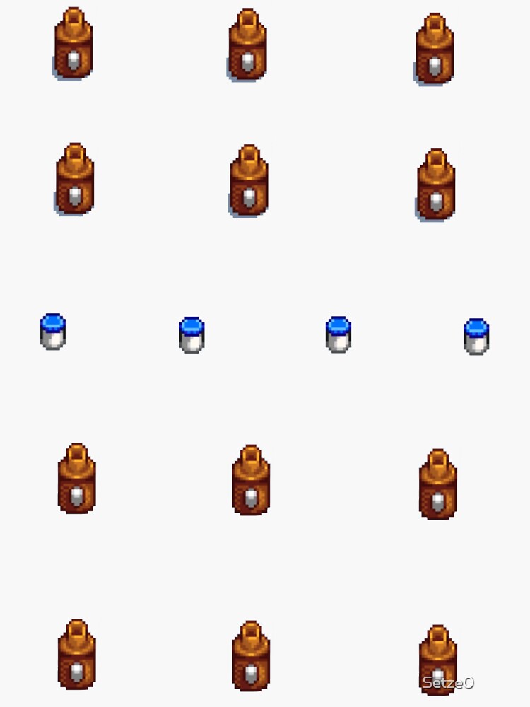 "Stardew valley mayonnaise machine" Sticker by Setze0 Redbubble