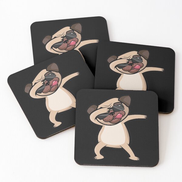 Item preview, Dabbing Pug Shirt Funny Dog Lovers Gift designed and sold by simplytldr.