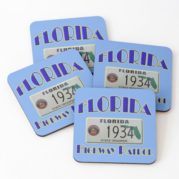 Item preview, Florida Highway Patrol Plate designed and sold by Lawrence Baird.