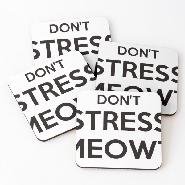 Item preview, Don't Stress Meowt designed and sold by RBEnt.
