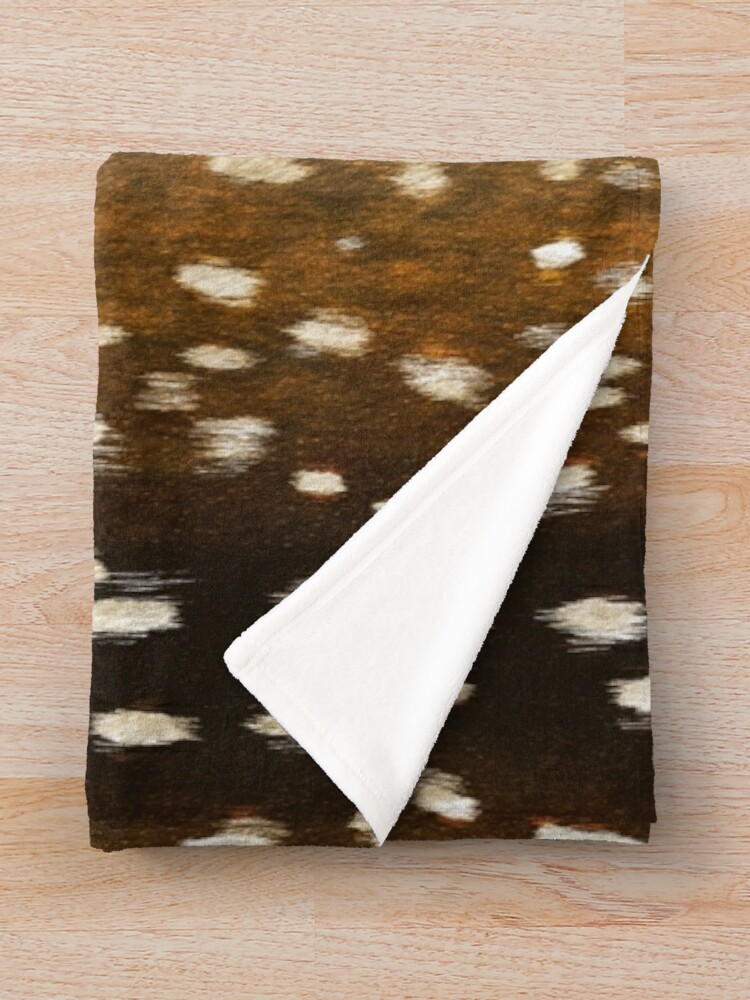 "Deer Hide" Throw Blanket by JadeGordon | Redbubble