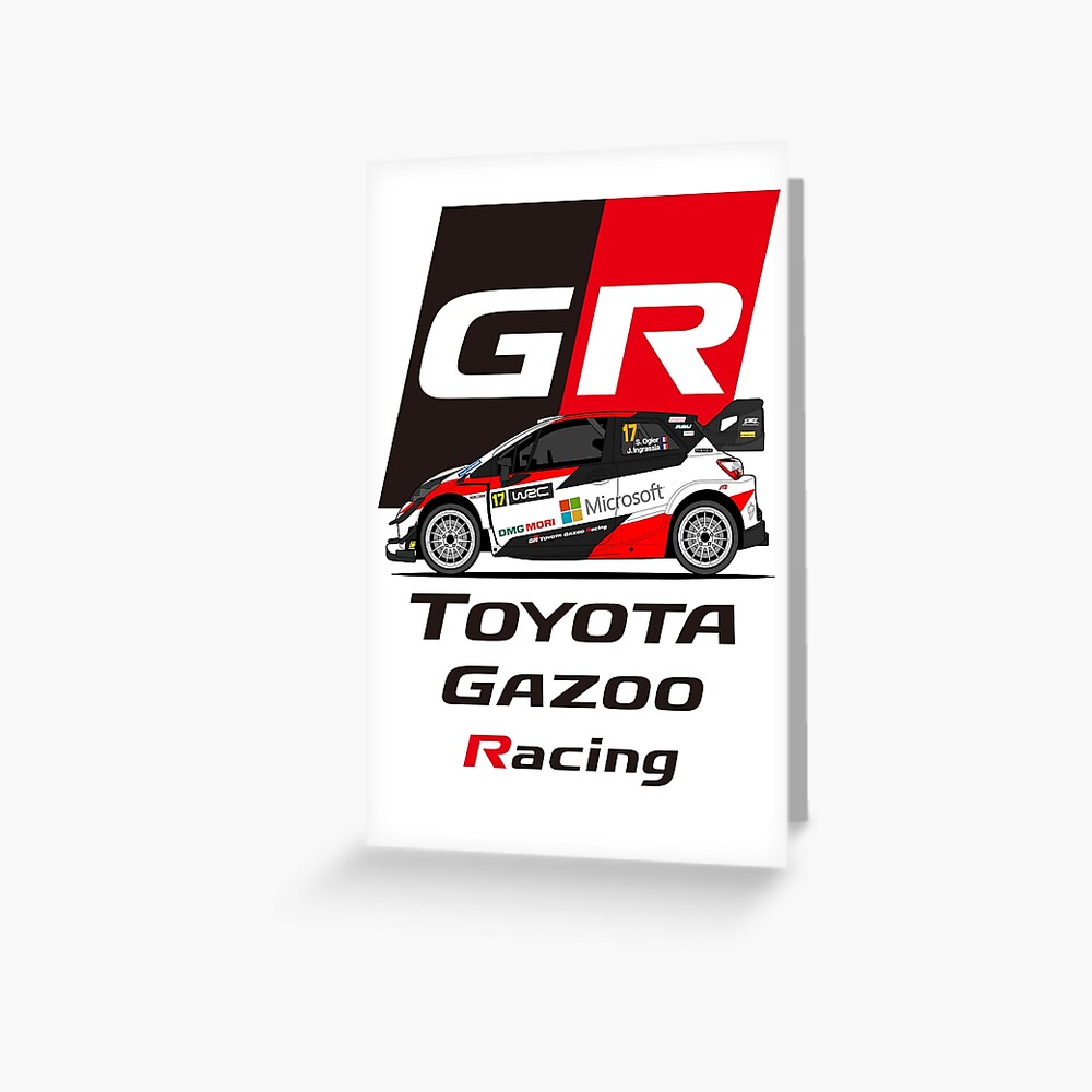 Sebastien Ogier Yaris Wrc Art Print By Purpletwinturbo Redbubble