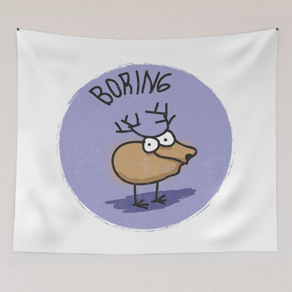 Item preview, Boring - Funny and Weird Animal Anomalies - Deer designed and sold by oktayz.