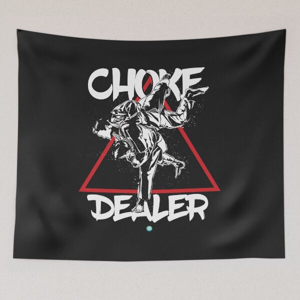 Item preview, brazilian jiu jitsu choke dealer mma gift idea designed and sold by woormle.
