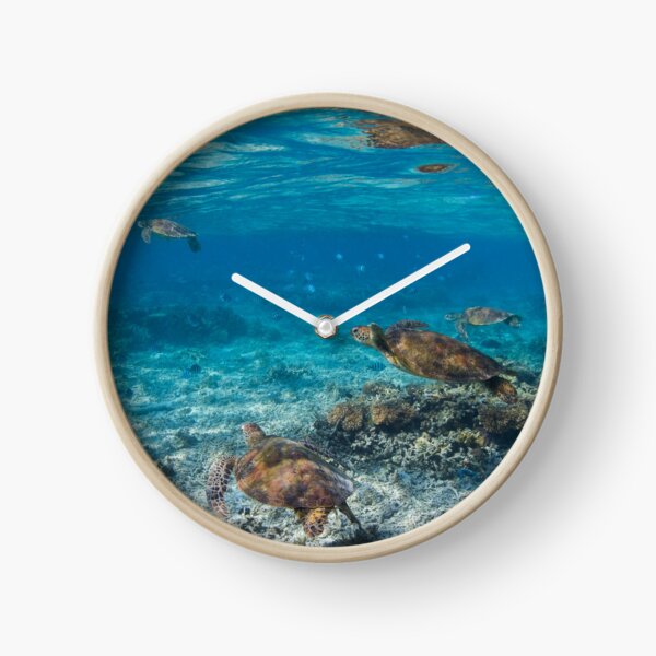 Turtle party Clock