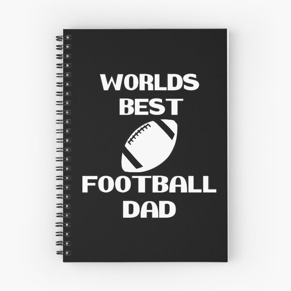 Item preview, Worlds Best Football Dad Best Loving Father Quote Graphic designed and sold by DoctorParanoid.