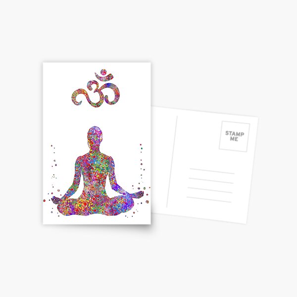 Item preview, Yoga lady pose designed and sold by Rosaliartbook.