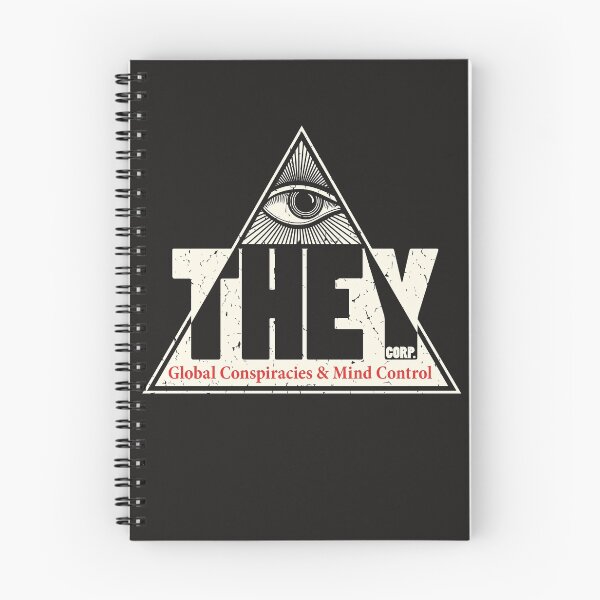 Item preview, THEY Corp - Global Conspiracies & Mind Control Tinfoil Hat Conspiracy Meme designed and sold by kgullholmen.