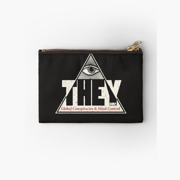 Item preview, THEY Corp - Global Conspiracies & Mind Control Tinfoil Hat Conspiracy Meme designed and sold by kgullholmen.