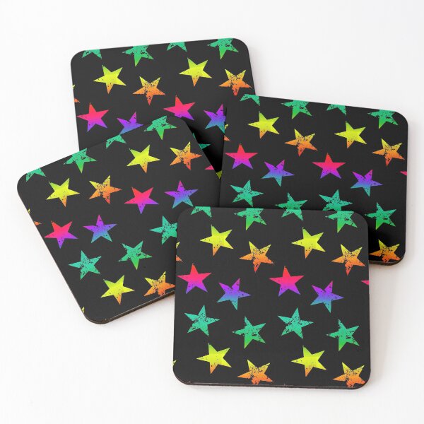 Item preview, Rainbow stars designed and sold by BlueMothShop.