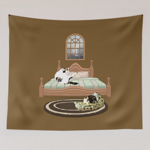 Item preview, Cats Curled Up In Bed designed and sold by DAscroft.