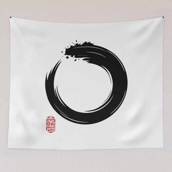 Item preview, Japanese calligraphy - Circle expresses the totality of our being designed and sold by portokalis.
