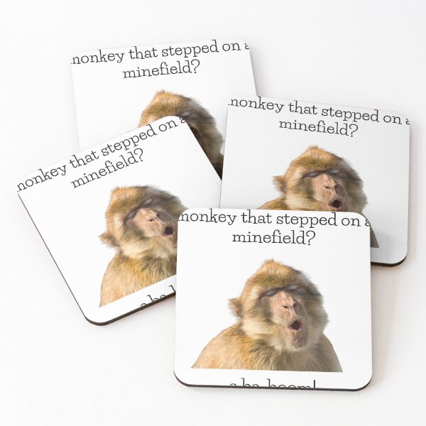 Item preview, Dad Joke Monkey Mine Field designed and sold by JamesGH.