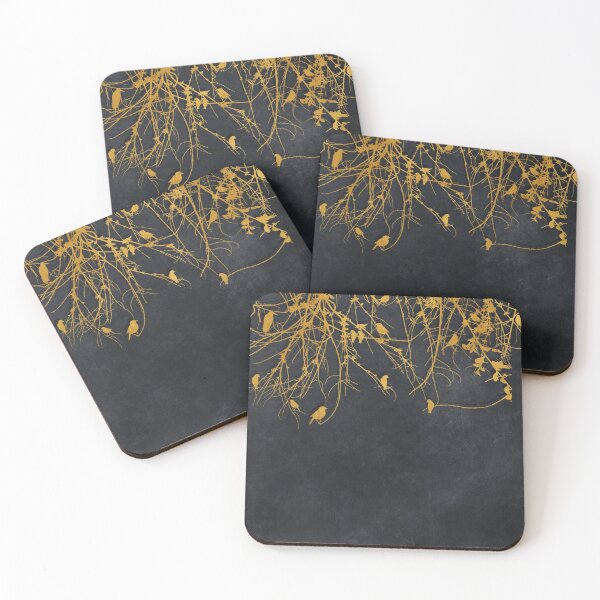Item preview, gold and black floral #goldblack #floral designed and sold by JBJart.
