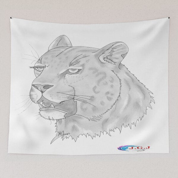 Item preview, Leopard Head designed and sold by Jacklyn G.  Jones.