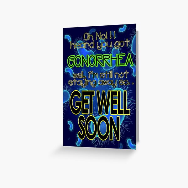 Item preview, Get Well Soon Gonorrhea designed and sold by loganferret.
