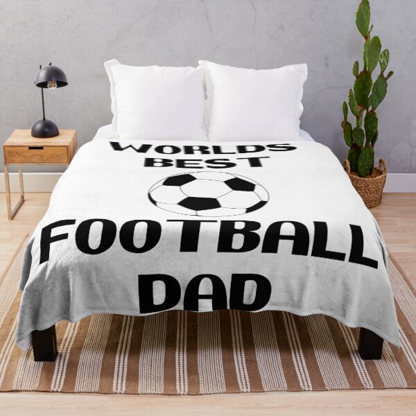 Item preview, Worlds Best Soccer Football Dad Best Loving Father Quote Graphic designed and sold by DoctorParanoid.