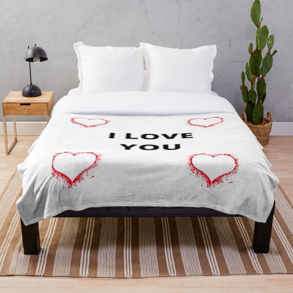 Valentines Day Romantic Throw Blankets Redbubble