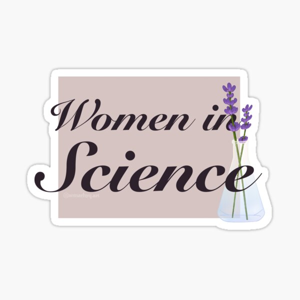 Women in Science Sticker