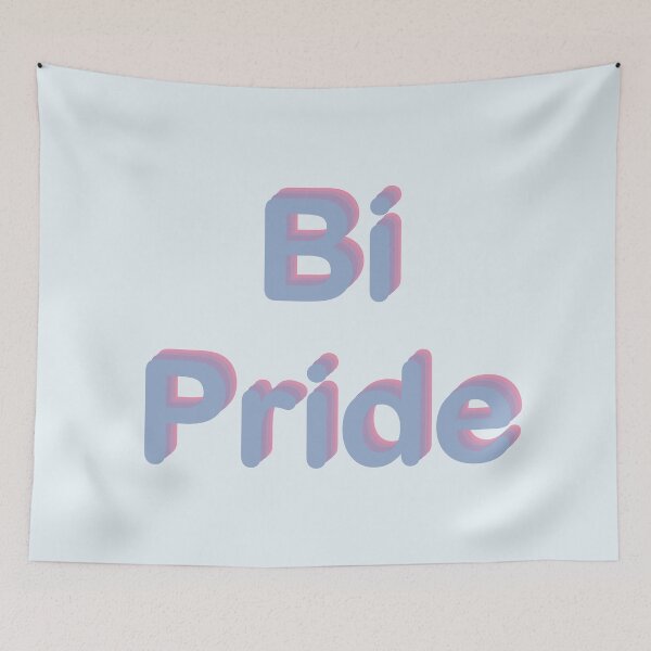 Item preview, Bisexual Pride Letter Art  designed and sold by LordGraceArt.