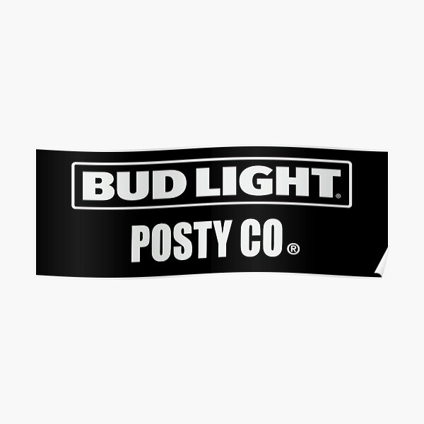 Post Malone Bud Light Poster