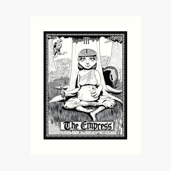 The Empress Tarot Card Art Print