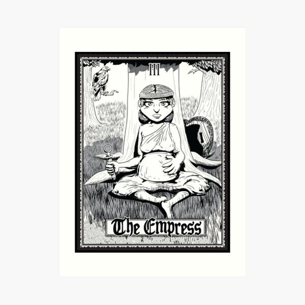 The Empress Tarot Card Art Print