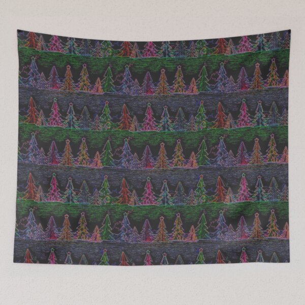 Item preview, Neon Christmas Wonderland designed and sold by dustydiscoball.