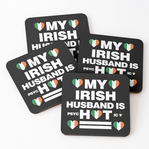 Item preview, My Irish Husband is Hot - psychotic funny designed and sold by elhefe.