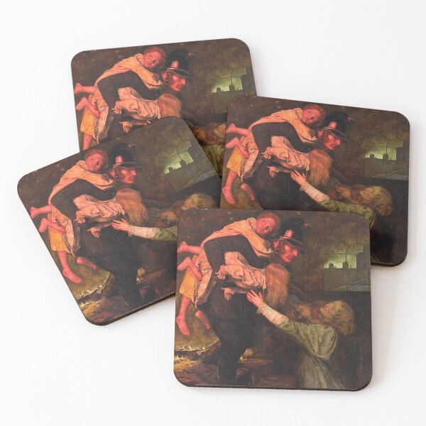 Item preview, The Rescue (Millais) designed and sold by ArtHistorical.