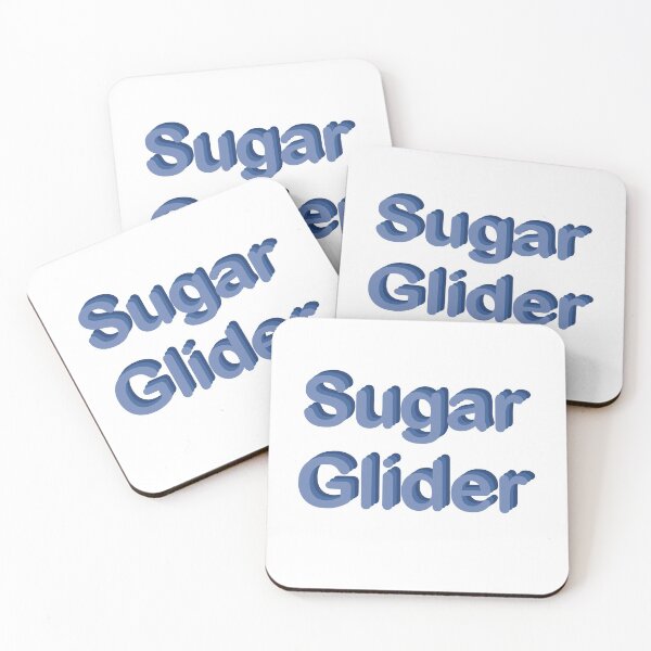 Item preview, Sugar Glider Word Art- Blue  designed and sold by LordGraceArt.