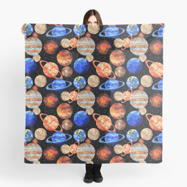 Planetary Bodies Scarf