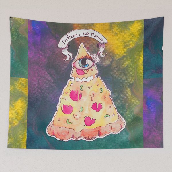 Item preview, In Pizza We Crust designed and sold by Victoria  Cook.