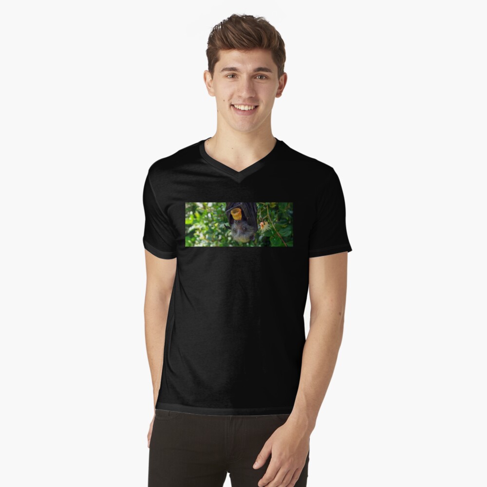 Item preview, V-Neck T-Shirt designed and sold by batzilla.