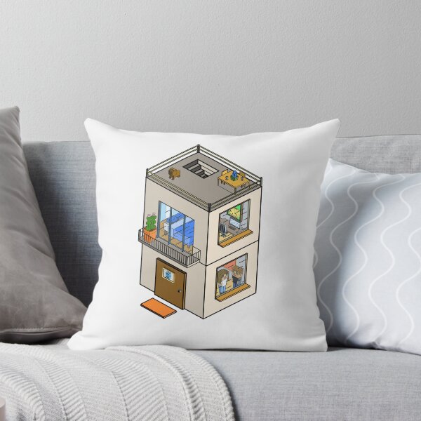 Item preview, Isometric gamer house designed and sold by OrigamiCoffee.