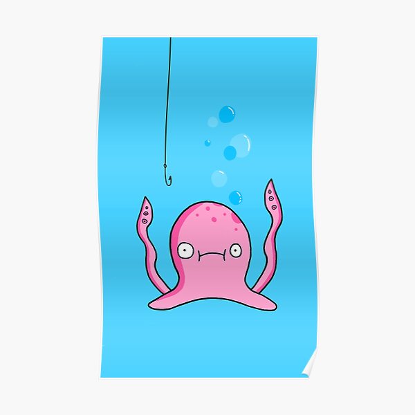 "Bloop" Poster by Jaysunista | Redbubble