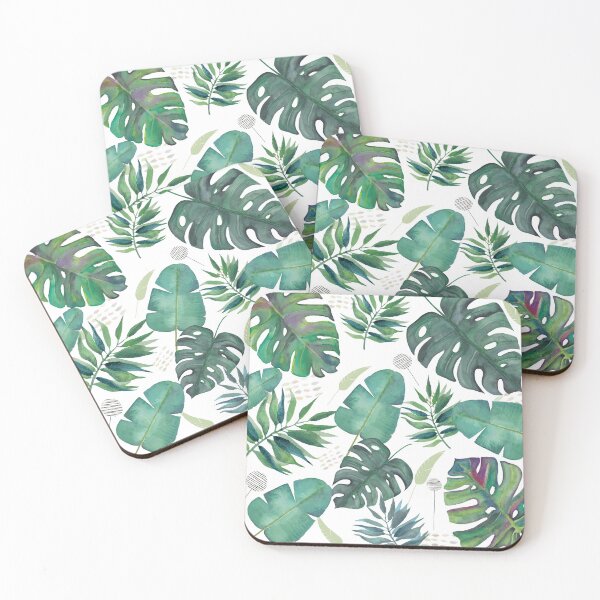 Artikelvorschau, Monstera verlässt das Muster Tropical entworfen und verkauft von narais.