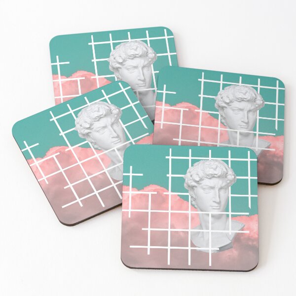 Item preview, Vaporwave Grid Design designed and sold by The Puppet Bucket.