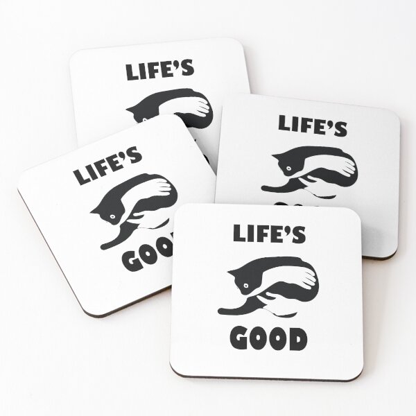 Item preview, LIFE'S GOOD Cat Lovers  designed and sold by styleagenda.